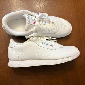 Reebok white sneakers
